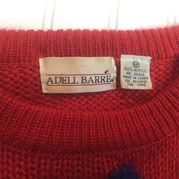 ADELL BARRE Christmas Tree Sweater - Picture 3 of 4